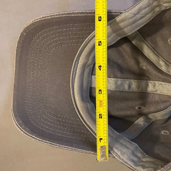 Grey Cotton Cap Streetwear x Unisex 1 size - Picture 13 of 14